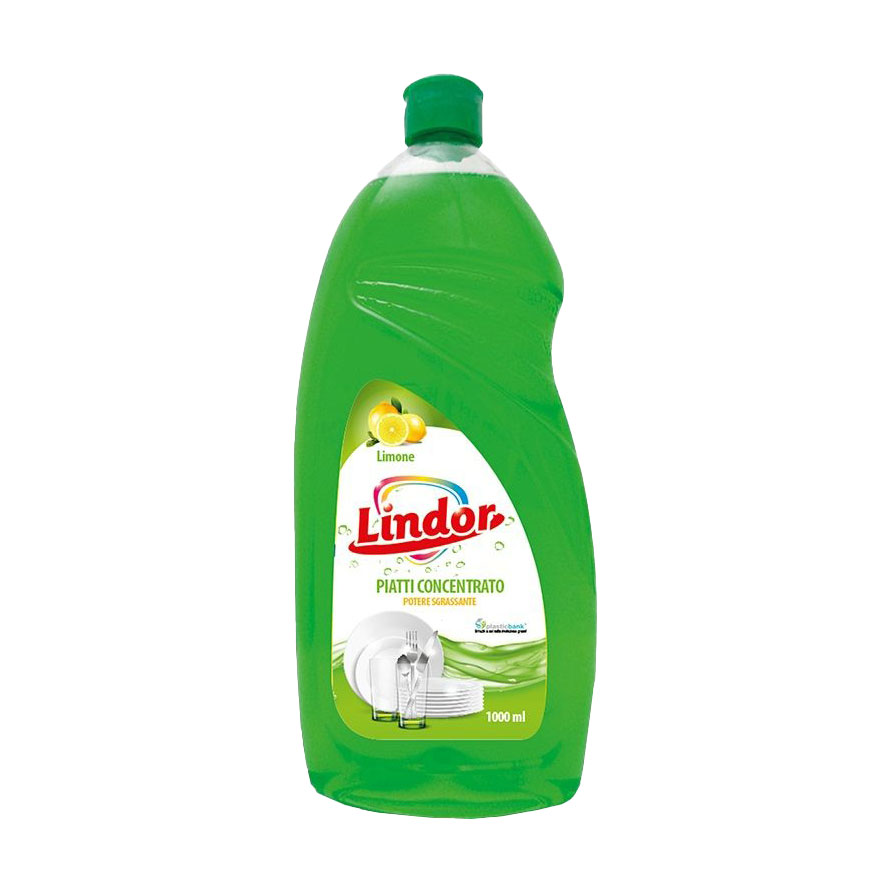 Засіб для миття посуду Lindor Лимон, 1 л